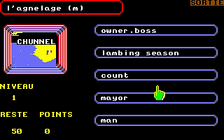 Chunnel atari screenshot